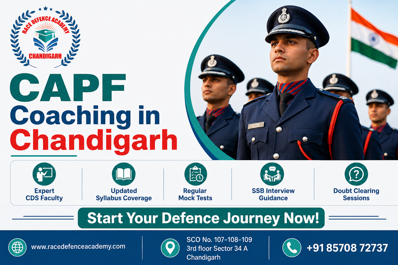 CAPF Coaching In Chandigarh​