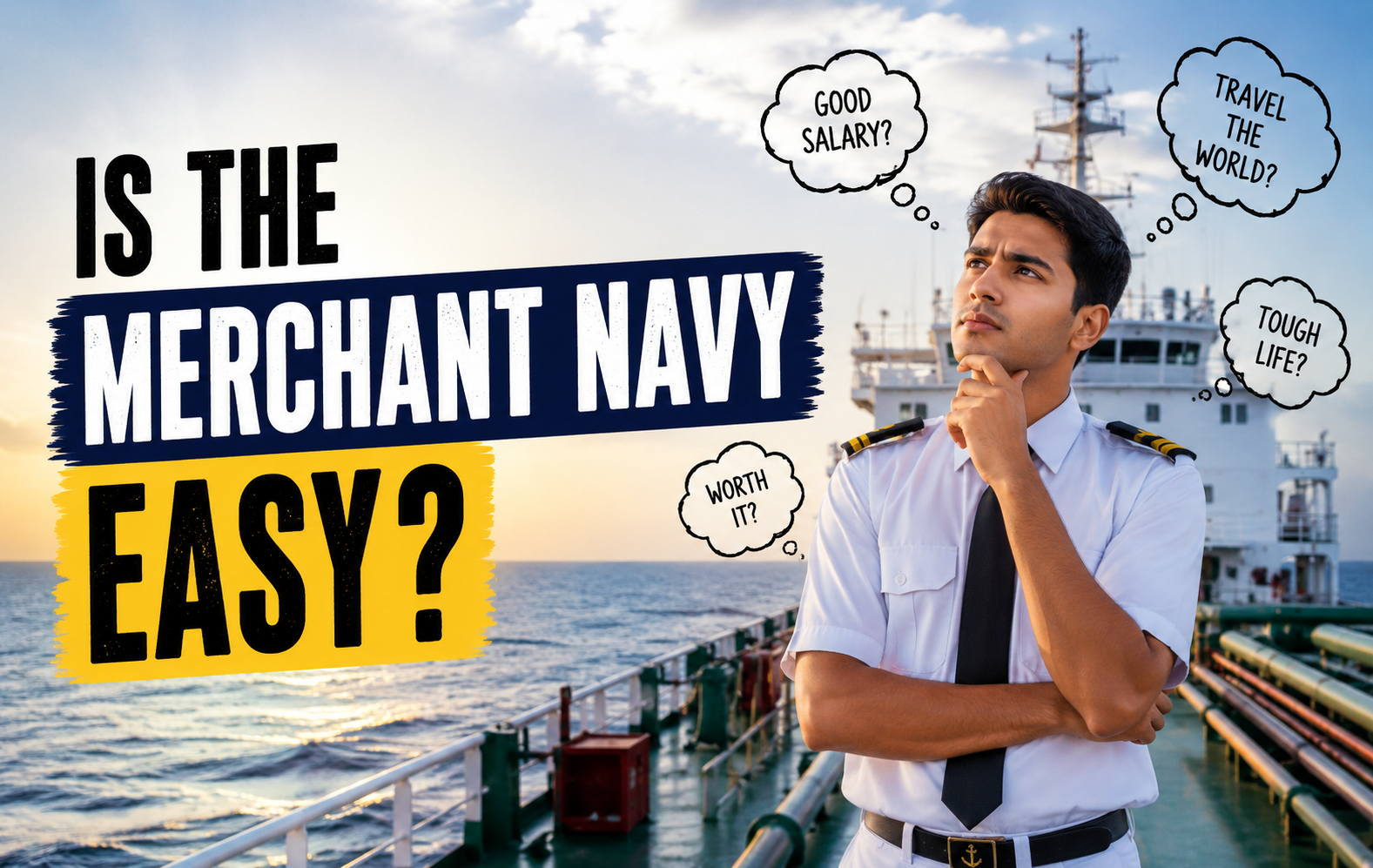 Is the Merchant Navy Easy?